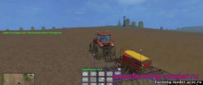 Мод "zzzAutoTractorV 1.6" для Farming Simulator 2015
