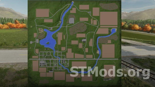 Карта «Goldcrest Valley» - локализация точек продаж v1.0.0.2 для Farming Simulator 2022 (v1.5.x)
